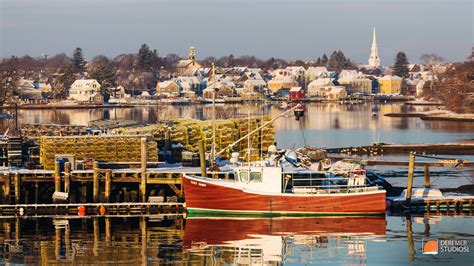 2013 12 Fine NH Winter Sunrise 19 - Portsmouth NH Lobster Boat ...