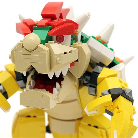 Instructions/Parts List for Custom LEGO Nintendo Bowser Figure – B3 Customs