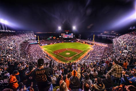 Shot of AT Park in San Francisco Sf Giants Game, Giants Stadium, Giants Fans, Baseball Stadium ...