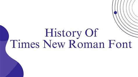 Times New Roman Font Free Download