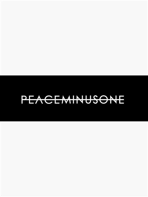 "peaceminusone sticker" Sticker by minsik | Redbubble Dragon Wallpaper Iphone, Daisy Wallpaper ...