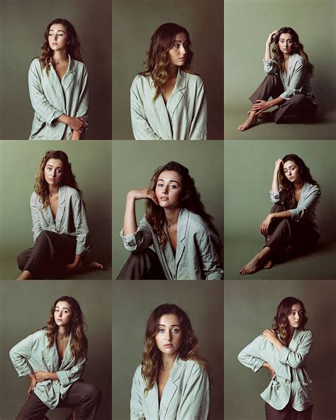 Studio Portrait Inspiration and Earth Tone Fashion with an Olive ...