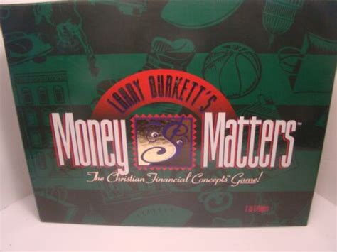 Larry Burkett's Money Matters Christian Financial Concepts Game | eBay