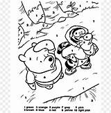 Color By Number Disney Coloring Pages sketch template