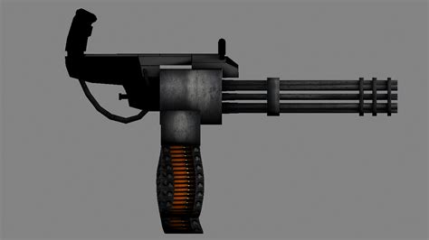 STEVEN CHABEAUX: Start of the Mini Gun Texture