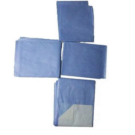 Cotton Blue Disposable Hospital Bed Linen, Size: 48"x80" at Rs 225 ...