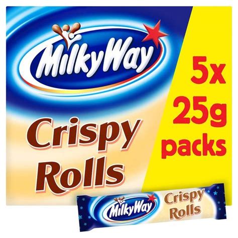 Milky Way Crispy Rolls 5Pk 25g (13 Count UK) – Pacific Distribution