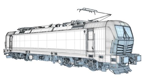 3D model siemens vectron locomotive - TurboSquid 1606469