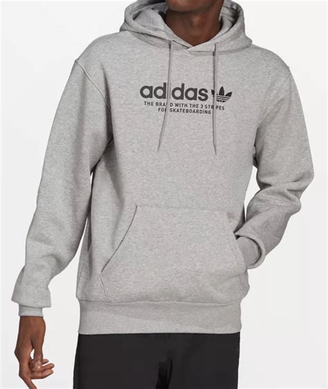 adidas 4.0 Logo Grey Hoodie