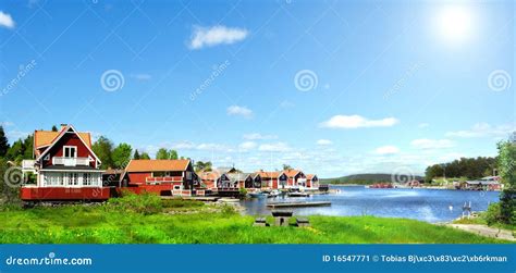 Summer In Sweden Stock Image - Image: 16547771