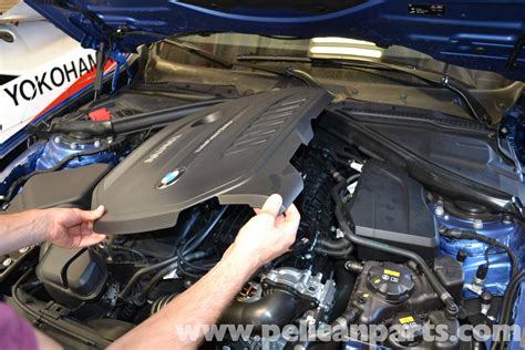 Pelican Technical Article - BMW F30 3-Series - Engine Cover Removal