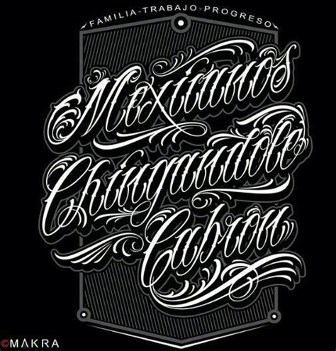 Chicano Lettering … | Chicano lettering, Tattoo lettering fonts, Lettering alphabet fonts