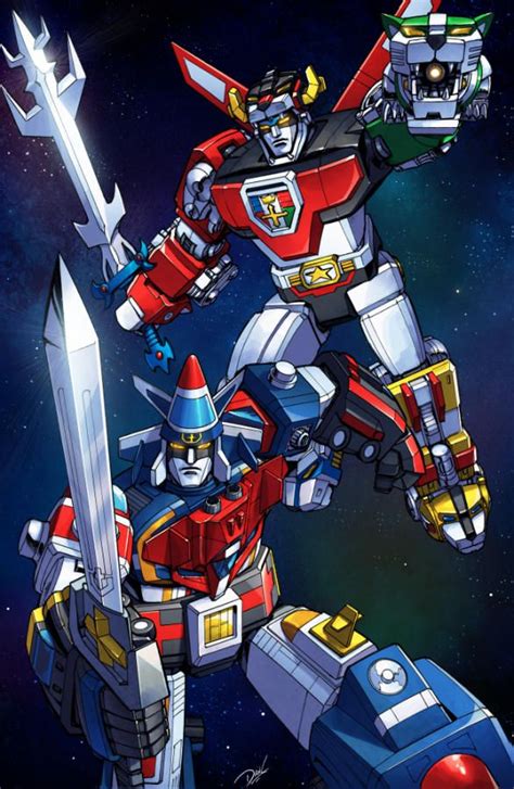 Voltrons! by Dan-the-artguy | Voltron, 80s cartoons, Robot cartoon