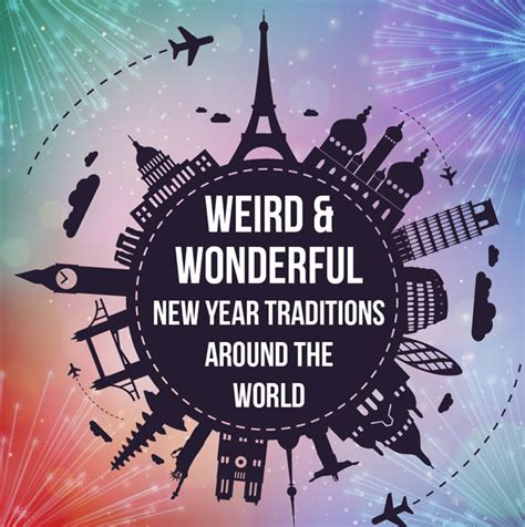 Infographic: Weird and Wonderful New Year Traditions - FADS BlogFADS Blog