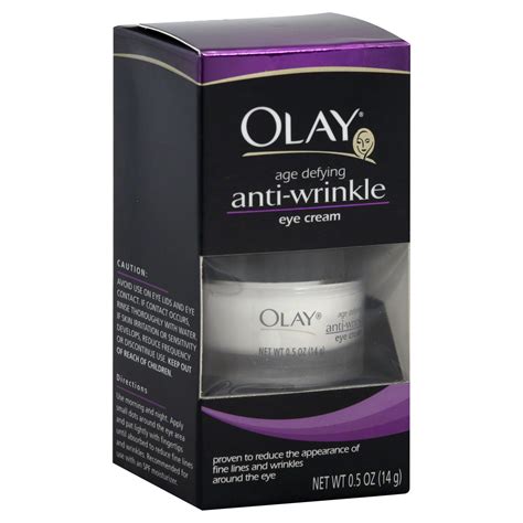 Olay Age Defying Anti-Wrinkle Eye Cream, .5 fl oz - Beauty - Eyes - Eye ...