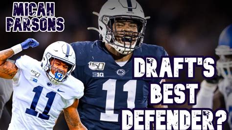 The NEXT GREAT LB | The Rise of Micah Parsons: NFL Draft's Best Defender? | Dallas Cowboys - YouTube