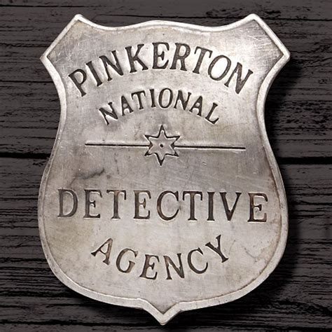 75 best Pinkerton National Detective Agency images on Pinterest | Detective agency, Badges and ...