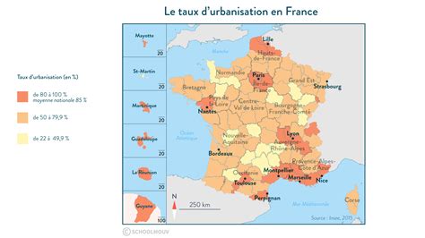 La métropolisation du territoire français : cours 1re - Géographie