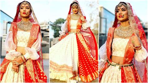 Hina Khan Real Wedding Pictures : Hina Khan With Latest Wedding Jewellery Page 6 Of 10 ...