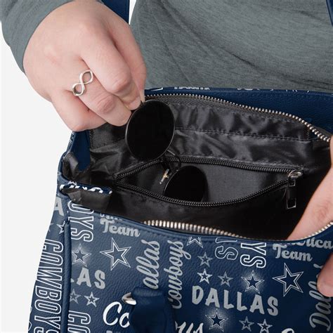 Dallas Cowboys Spirited Style Printed Collection Purse FOCO