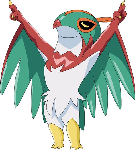 Pokemon Hawlucha Coloring Page - Pokemon Drawing Easy