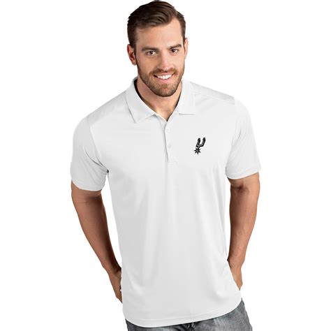 Antigua Men's San Antonio Spurs Tribute Polo Shirt | Academy