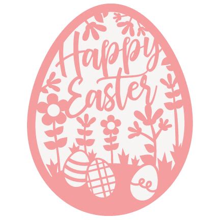 Download Happy Easter Egg Cute Svg Cut Files Svg Scrapbook Cut - Cricut ...