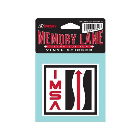 IMSA 3" Retro Logo Decal – Team IMSA