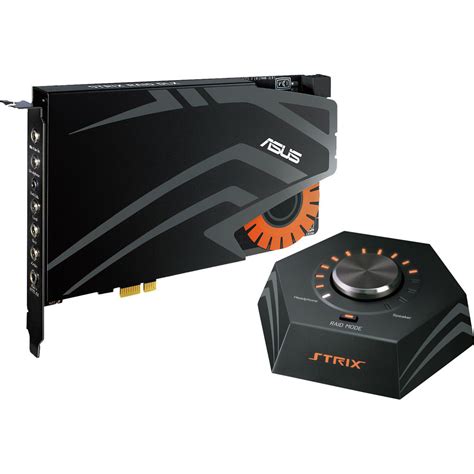 ASUS Strix Raid DLX 7.1 PCIe Sound Card STRIX RAID DLX B&H Photo