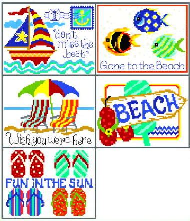 Free Beach Cross Stitch Patterns - Cross Stitch Patterns