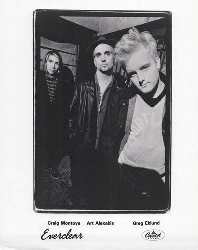 Everclear 1990's original 8x10 photo Capitol records promotional ...