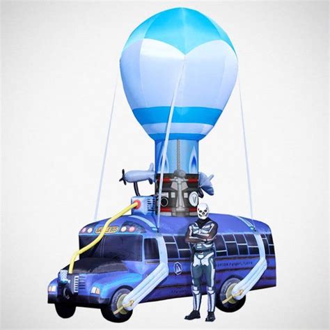 Spirit Halloween Fortnite Battle Bus Inflatable | Fortnite, Inflatable ...