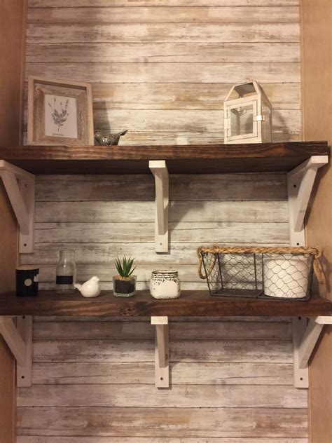 Shelf Brackets, Wood Shelf Brackets, Rustic Shelf Bracket - Etsy