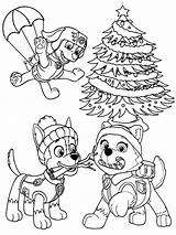 Excellent Paw Patrol Christmas coloring Page Färbung Seite  Kostenlose sketch template