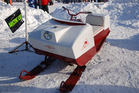 Mid 60's Arctic Cat Vintage Snowmobiles at Tip-Up Town, Ho… | Flickr