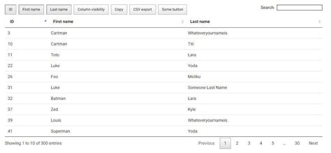 Angular Material Data Table Server Side Pagination - Vários Materiais