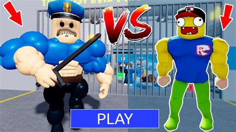 Muscle BARRY vs Muscle Noob in BARRY'S PRISON RUN! New Update Obby | #roblox #obby and Noob ...