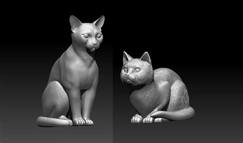 Cats - 3D Model by Explorer