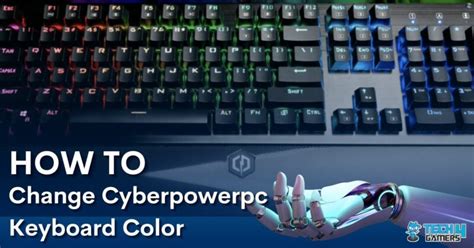 How To Change CyberpowerPC Keyboard Color - Tech4Gamers