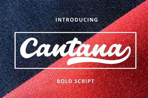 Cantana Bold Script font free download • AllBestFonts.com