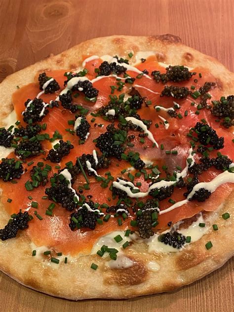 Caviar Pizza Recipe - Handwritten Wines