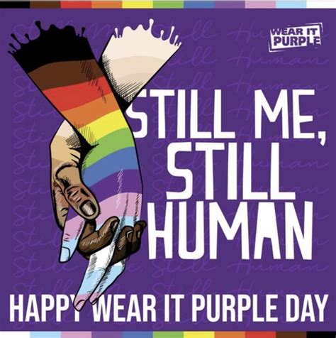 Celebrating Wear It Purple Day! - IP Organisers