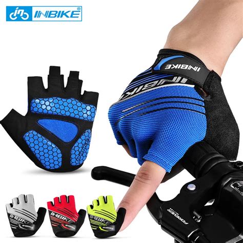 INBIKE Cycling Gloves MTB Summer Gel Pad Sport Gloves Cycling Half ...