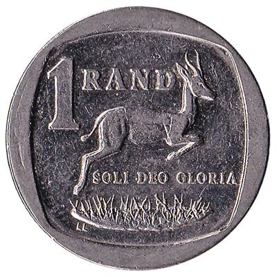 1 South African rand coin - Exchange yours for cash today