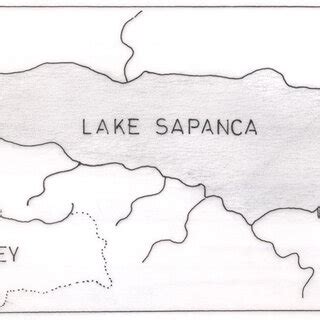 Map of Lake Sapanca | Download Scientific Diagram