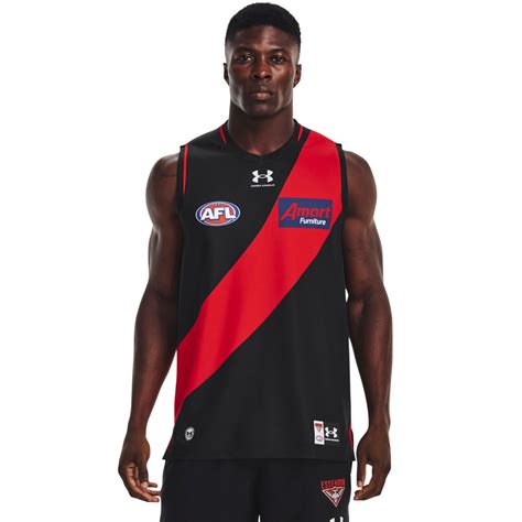 Essendon Bombers AFL 2023 Under Armour Home Guernsey Sizes S-5XL!