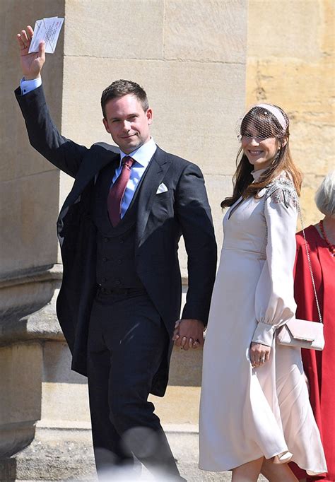 Patrick J. Adams & Troian Bellisario, from Meghan Markle and Prince Harry's Royal Wedding Guests ...