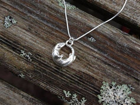 Otter Round Necklace | Otter jewelry, Otters, Otter necklace