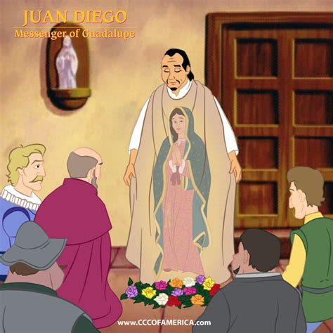 St. Juan Diego Pray for us! Happy Feast Day! https://www.cccofamerica ...