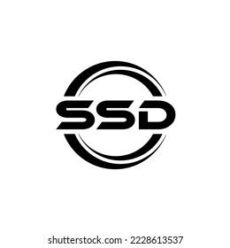 Ssd Letter Logo Design Illustration Vector Stock Vector (Royalty Free) 2228613537 | Shutterstock